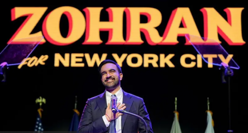 El socialista demócrata Zohran Mamdani ganó las elecciones en Nueva York