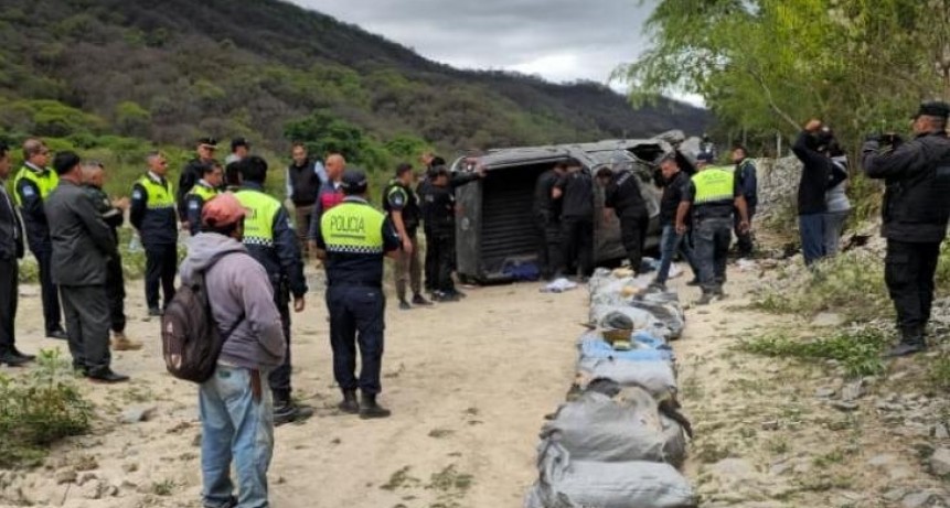 El Tala: la policía logró secuestrar luego de un tiroteo 120 kilos de marihuana