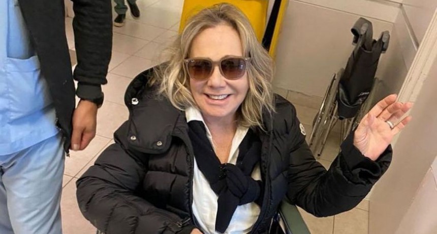 Tandil: Soledad Silveyra sufrió un accidente  y terminó en silla de ruedas