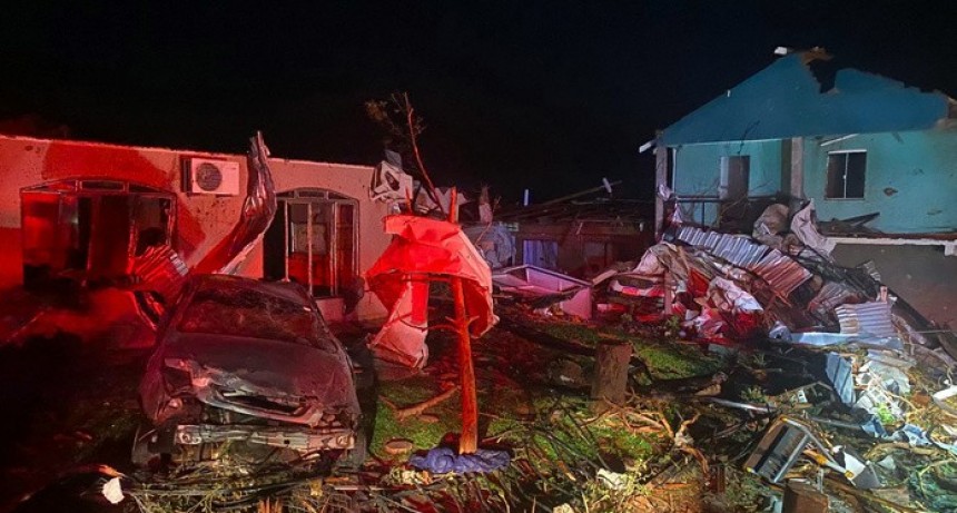 Brasil:  feroz tornado provocó cinco muertos y más de 430 heridos 