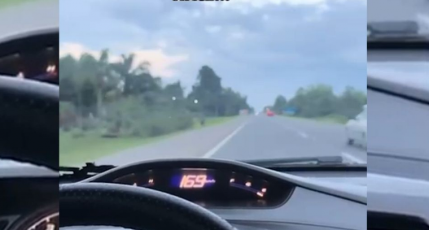 Conducía a 170 km/h con su pequeño hijo sin cinturón: será inhabilitado