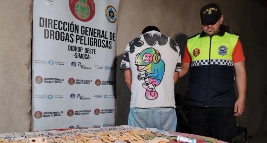 Desbaratan cinco kioscos de venta de drogas en Famaillá