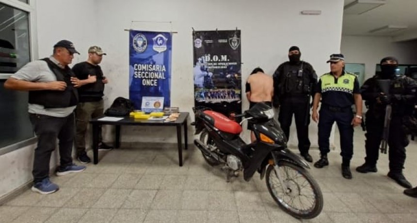 Más de 3 kilos de cocaína secuestrados en un megaoperativo en Capital