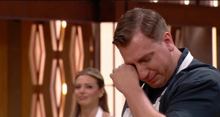 Maxi López se quebró en MasterChef al hablar de sus hijos 