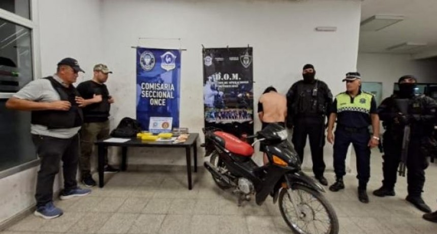 Durante un megaoperativo en Capital la Policía secuestró más de 3 kilos de cocaína