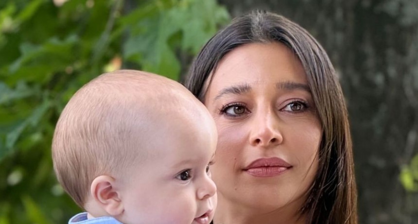 Marco el hijo de Sol Pérez fue bautizado este domingo 