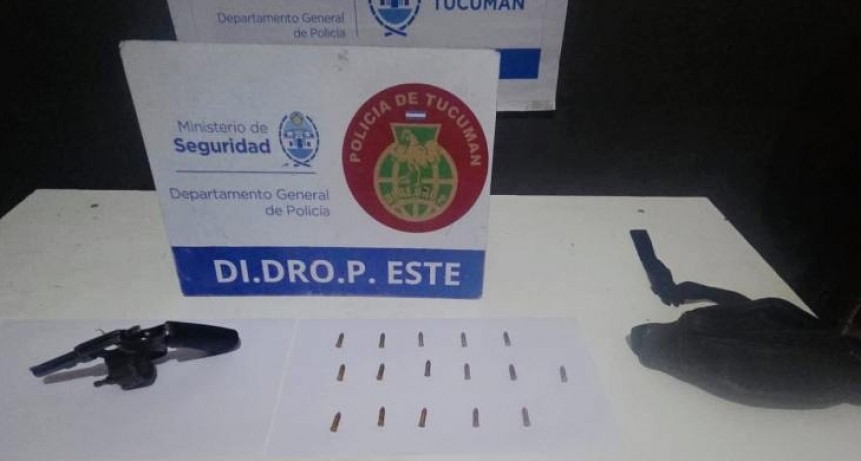 Un hombre fue demorado por portación ilegal de armas de fuego