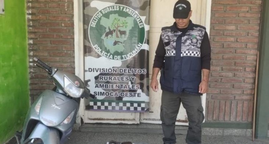 Secuestran armas, una moto y herramientas en un allanamiento por abigeato