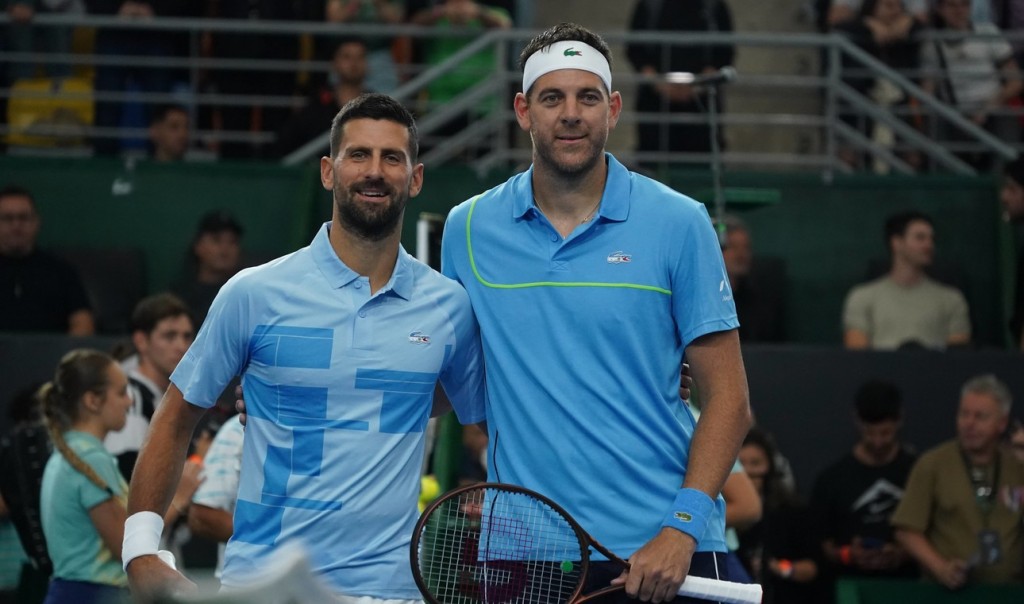 Del Potro disfrutó de su último desafío profesional ante  Djokovic en Buenos Aires