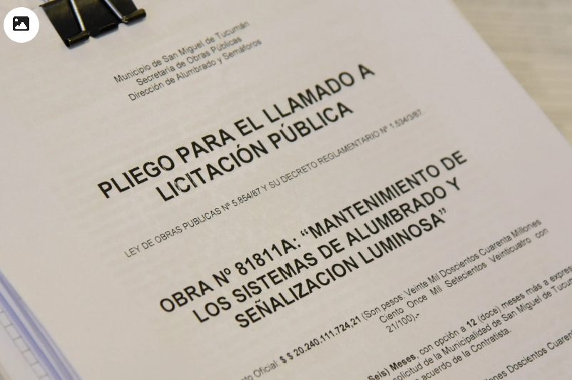 El Municipio avanza con la licitación de un plan integral para el mantenimiento del alumbrado y semáforos de la ciudad