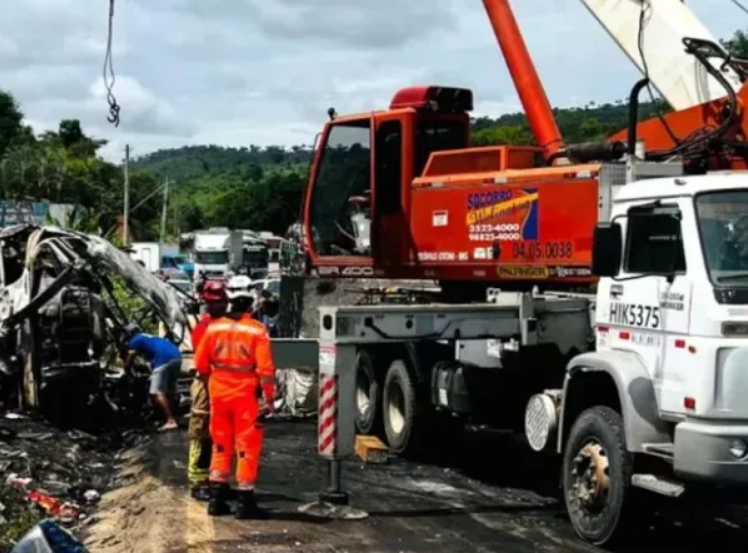 Más de 38 personas murieron tras un accidente en Brasil