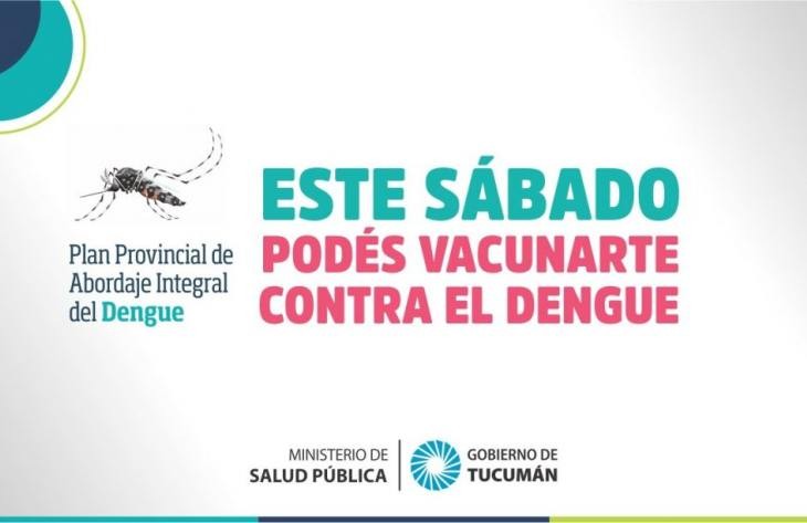 El 107 será el nodo este sábado 28 de diciembre para la vacunación contra Dengue