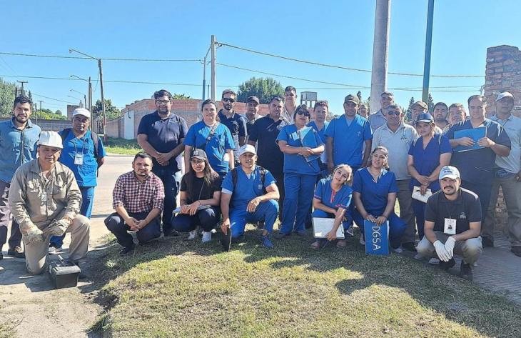 El barrio Villa Urquiza recibió a la Brigada de Vectores