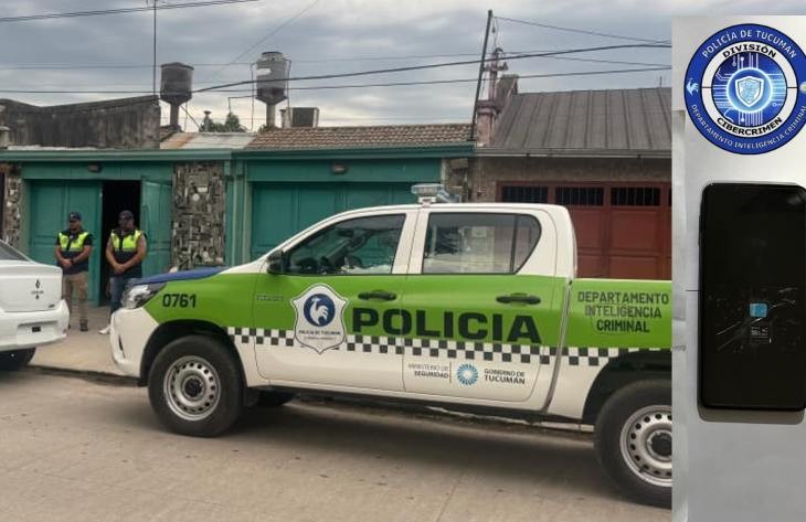 La Policía allanó una casa vinculada con una amenaza contra docentes y alumnos de un colegio de Concepción