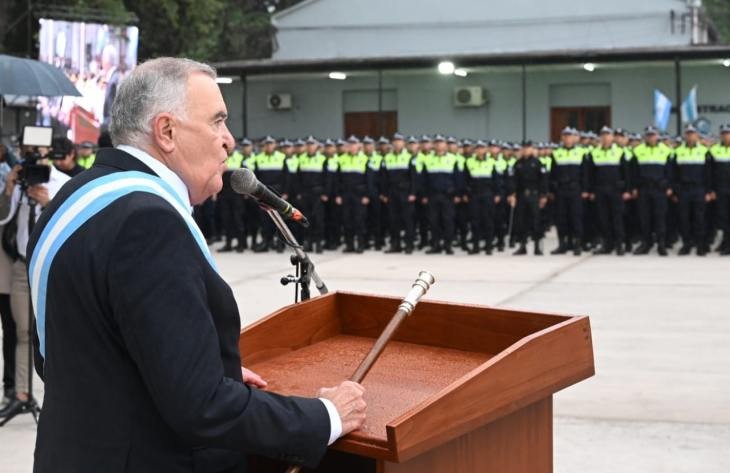 El gobernador Jaldo lanzó el Operativo policial