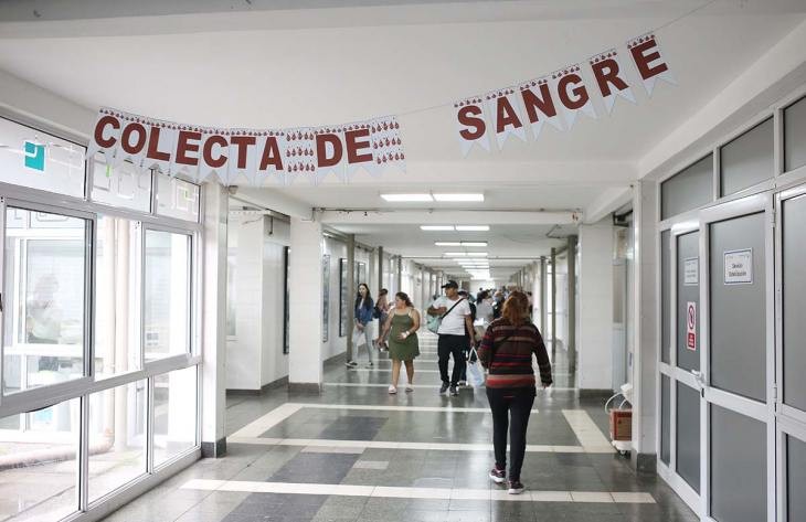Colecta de Sangre en el Hospital Centro de Salud