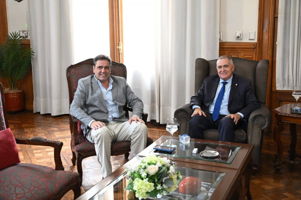 Jaldo se reunió con Lisandro Catalán para abordar la agenda política de la provincia