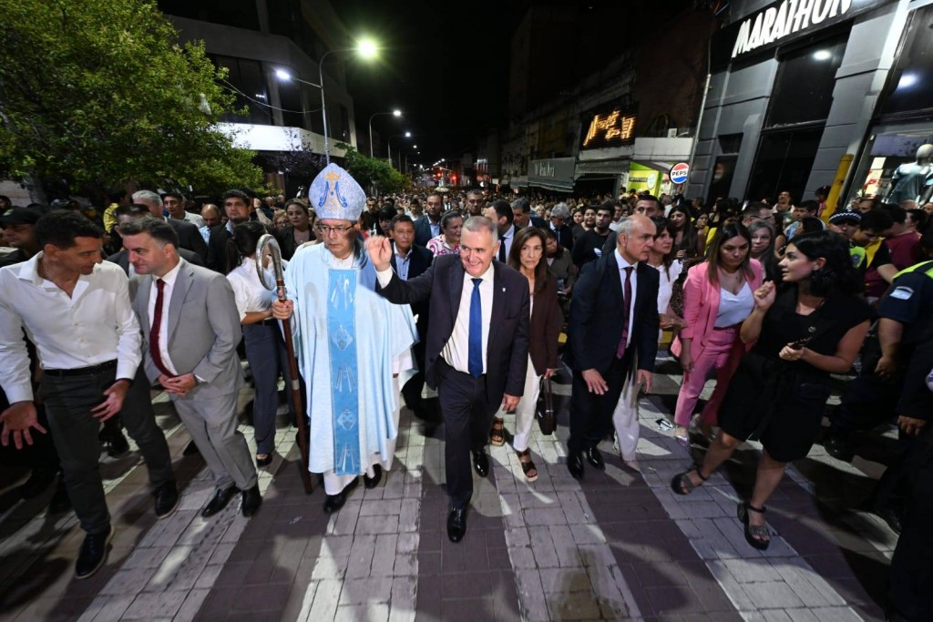 Jaldo participó de los actos por la Inmaculada Concepción