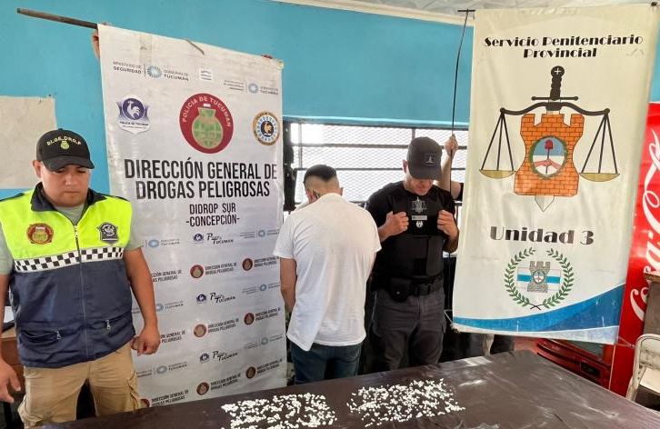 Más de 500 psicofármacos secuestrados en el penal de Concepción