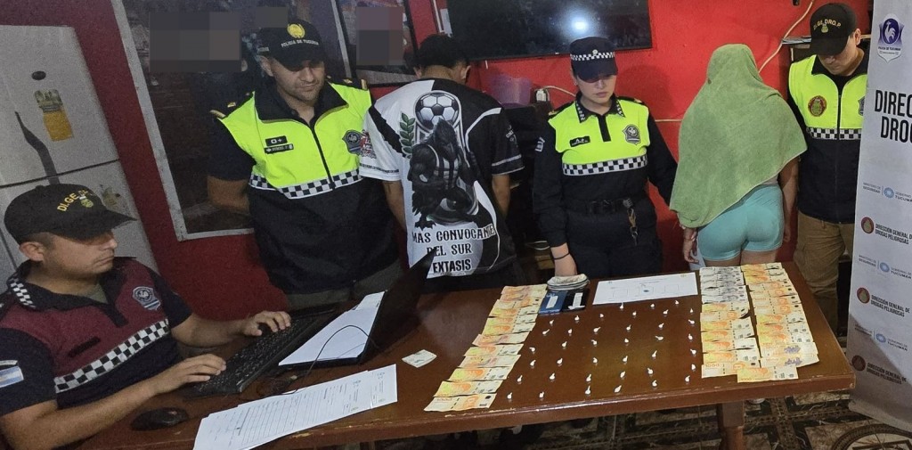 DESBARATAN UN SUPUESTO KIOSCO DE DROGAS EN CONCEPCIÓN 