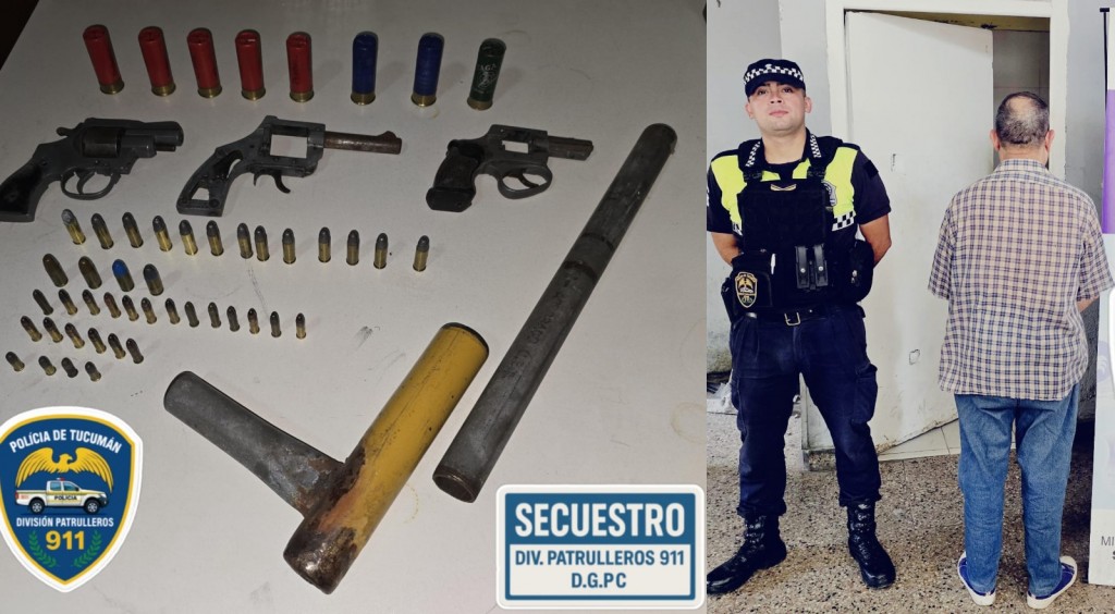 Aprehenden a un hombre que amenazó a su hija con una "tumbera"