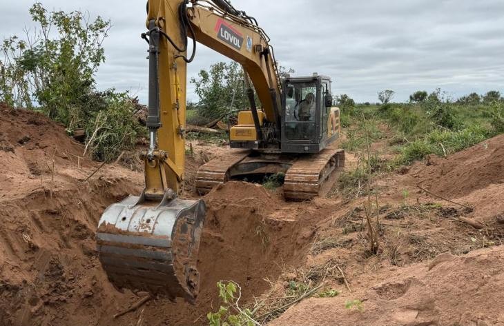 La cuenca productiva Burruyacú - Cruz Alta avanza con obras de mejora hídrica