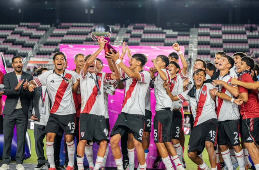 River venció a Atlético de Madrid y se consagró campeón de la Messi Cup