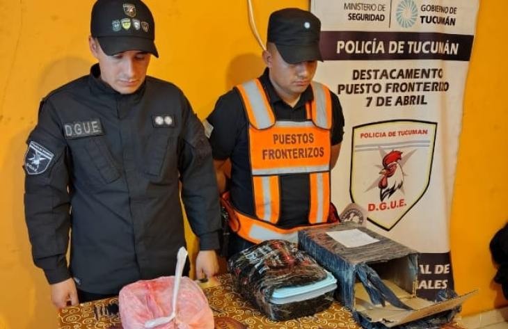 Secuestran más de 1 kilo de marihuana en una encomienda