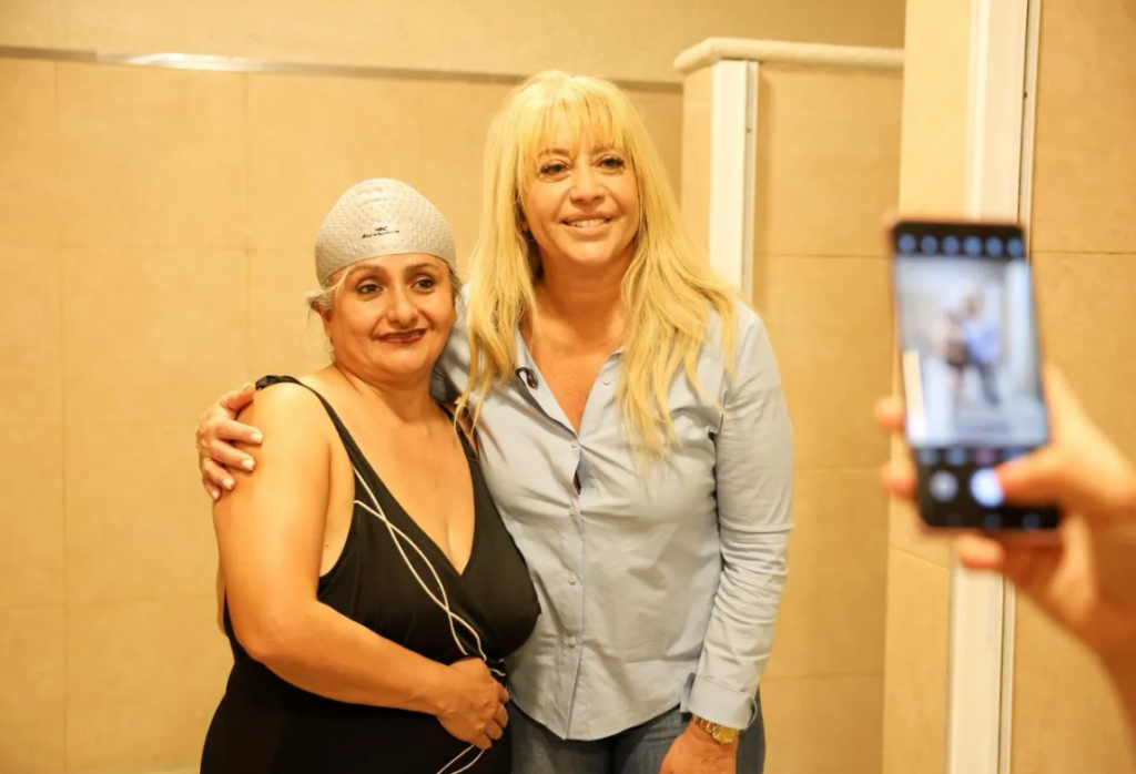 “Vamos a seguir fortaleciendo el deporte en la ciudad”, destacó Chahla en la inauguración de la temporada de verano del Complejo Ledesma