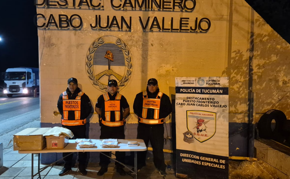 Cabo Vallejo: Detectan cuatro paquetes de marihuana compactada