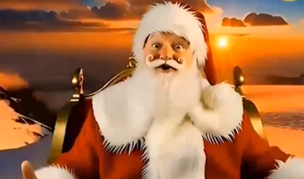 El saludo de la Fuerza Aérea Argentina para la Navidad