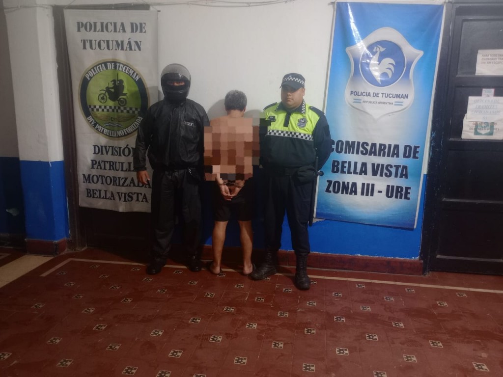 Demoran a un hombre tras agredir y amenazar a su grupo familiar