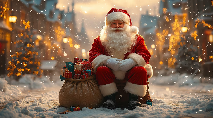 Minuto a minuto el recorrido de Papá Noel en esta Navidad