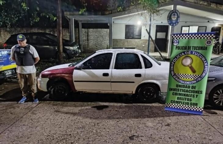 Concepción: aprehenden a un sospechoso de homicidio y secuestran un vehículo