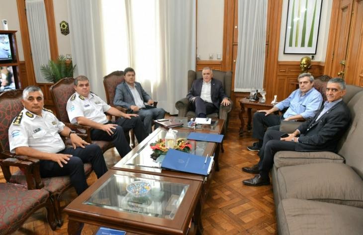Jaldo analizó con Agüero Gamboa el balance de seguridad y los operativos