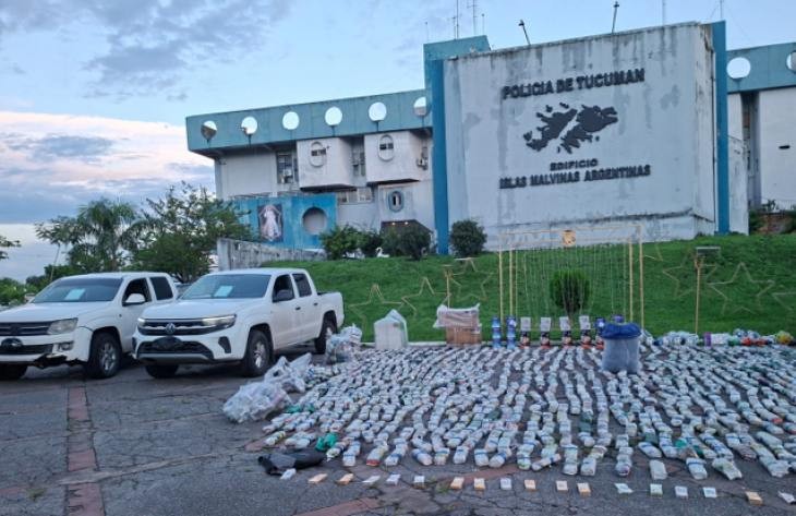 Incautan más de 600 kilos de hojas de coca, electrodomésticos y dinero en efectivo