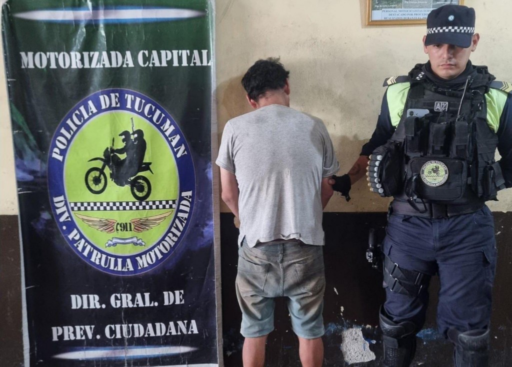 Dos aprehendidos por herir con armas blancas a una mujer y a un empleado policial