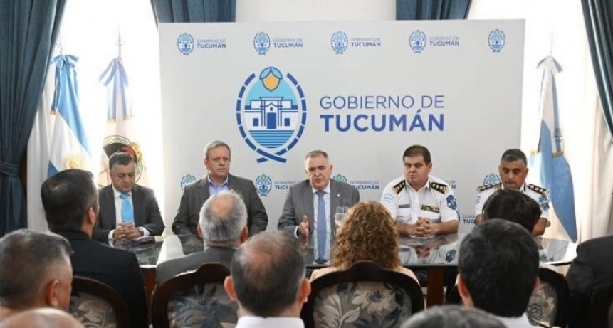 El Gobernador aseguró que los homicidios se redujeron un 40% 