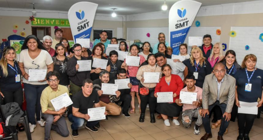 Jóvenes con discapacidad mostraron habilidades aprendidas gracias a capacitaciones gratuitas del Municipio