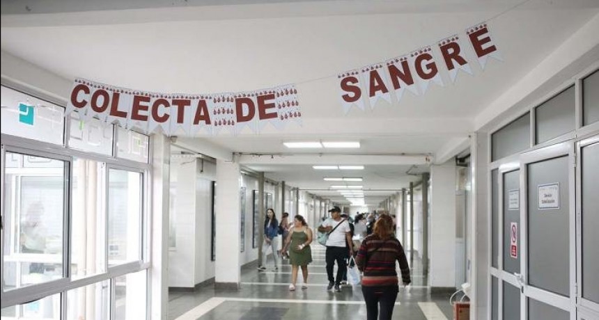 Colecta de Sangre en el Hospital Centro de Salud