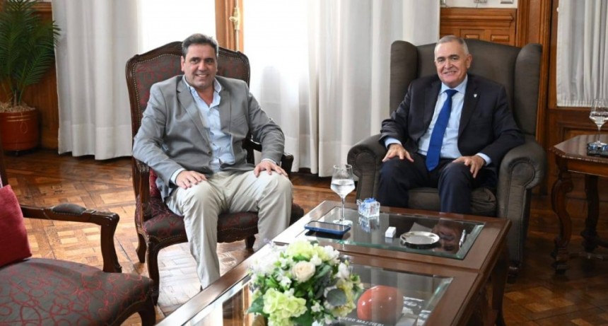 Jaldo se reunió con Lisandro Catalán para abordar la agenda política de la provincia