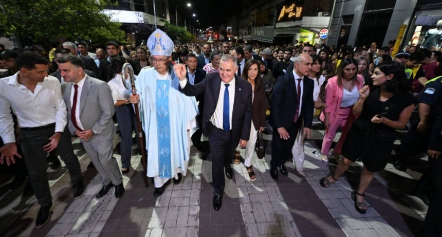 Jaldo participó de los actos por la Inmaculada Concepción