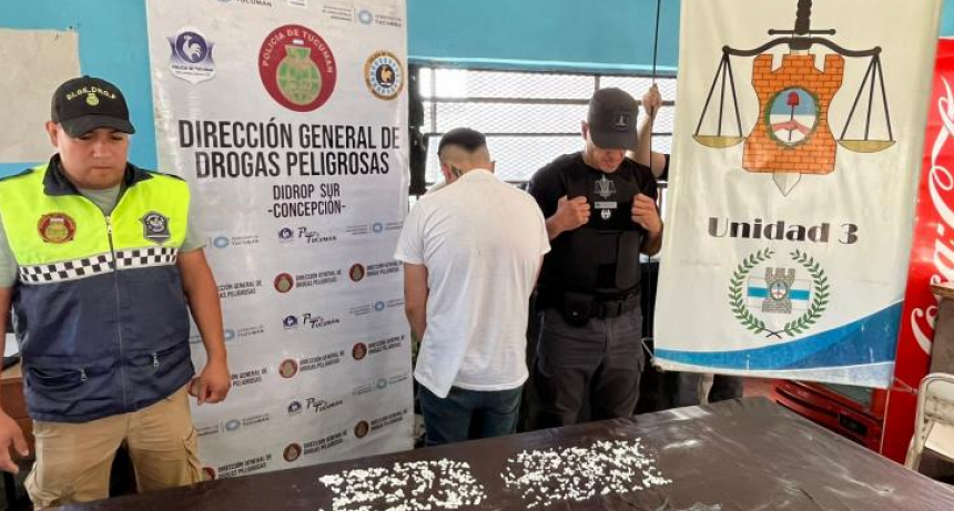 Más de 500 psicofármacos secuestrados en el penal de Concepción