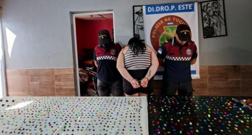 En dos allanamientos secuestran más de 1400 dosis de cocaína