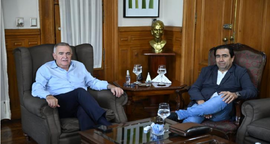 Jaldo y Mansilla dialogaron sobre la relación con Nación y el superávit fiscal