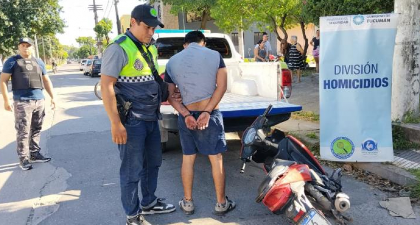 Atrapan a un motoarrebatador infraganti durante un operativo en Villa 9 de Julio