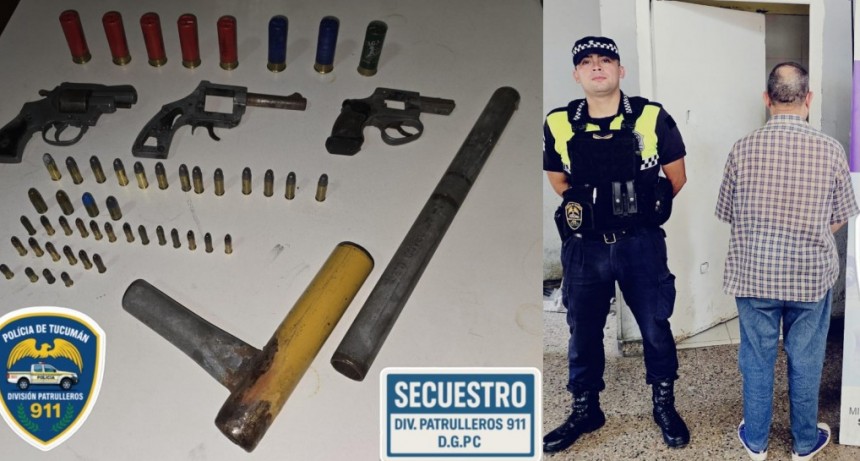 Aprehenden a un hombre que amenazó a su hija con una "tumbera"