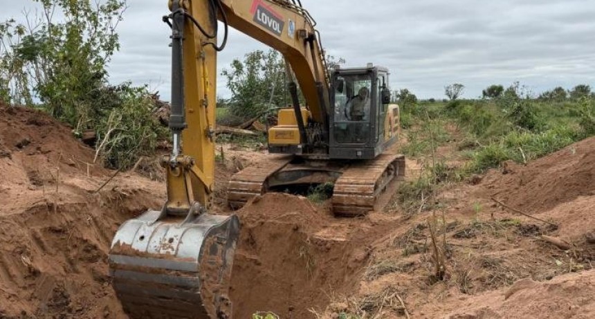 La cuenca productiva Burruyacú - Cruz Alta avanza con obras de mejora hídrica