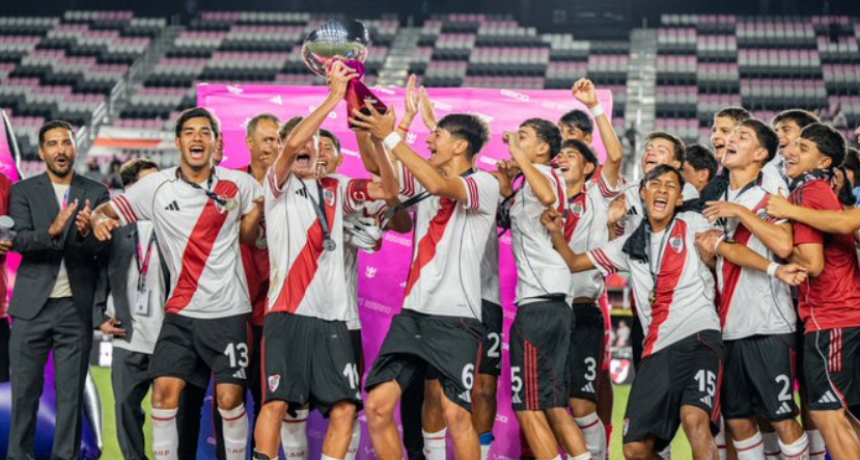 River venció a Atlético de Madrid y se consagró campeón de la Messi Cup
