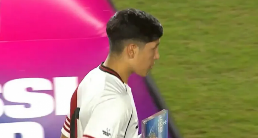 Bruno Cabral recibió tres premios tras ser campeón de la Messi Cup